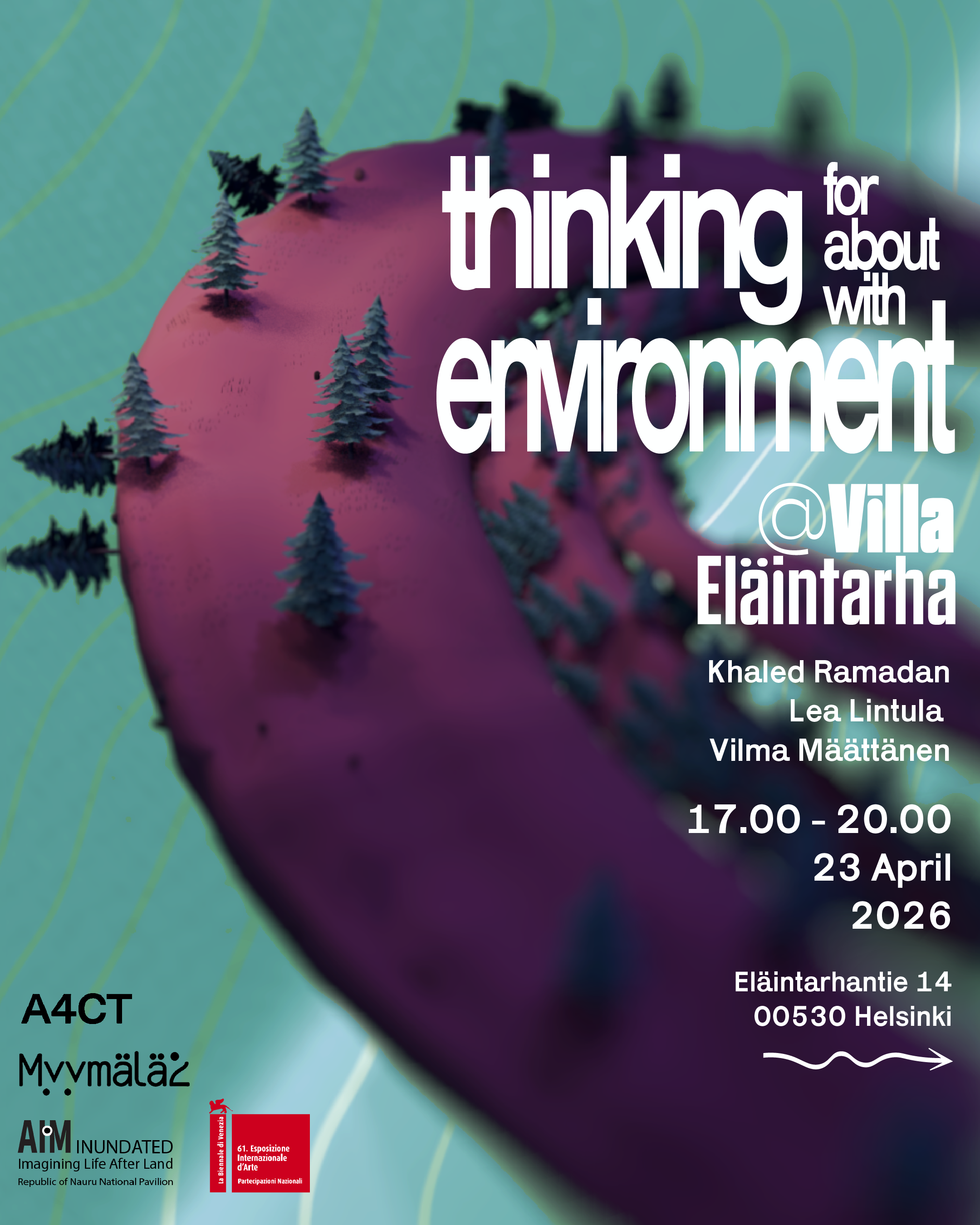Thinking for / about / with Environment Satellite event of the Nauru Pavilion